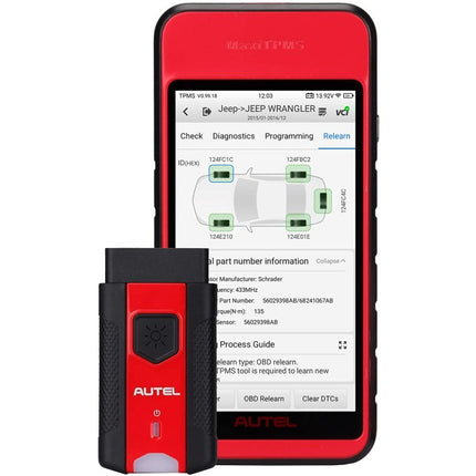 AUTEL MaxiTPMS ITS600 Pro TPMS Diagnosegerät RDKS Profi EU Version