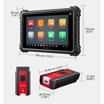 AUTEL MaxiCom MK906 Pro2-TS EU Version Profi Fahrzeugdiagnosegerät mit 8 Zoll Display